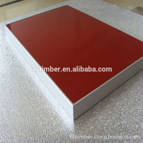 4x8 MDF high gloss brown melamine UV coated lacquered board